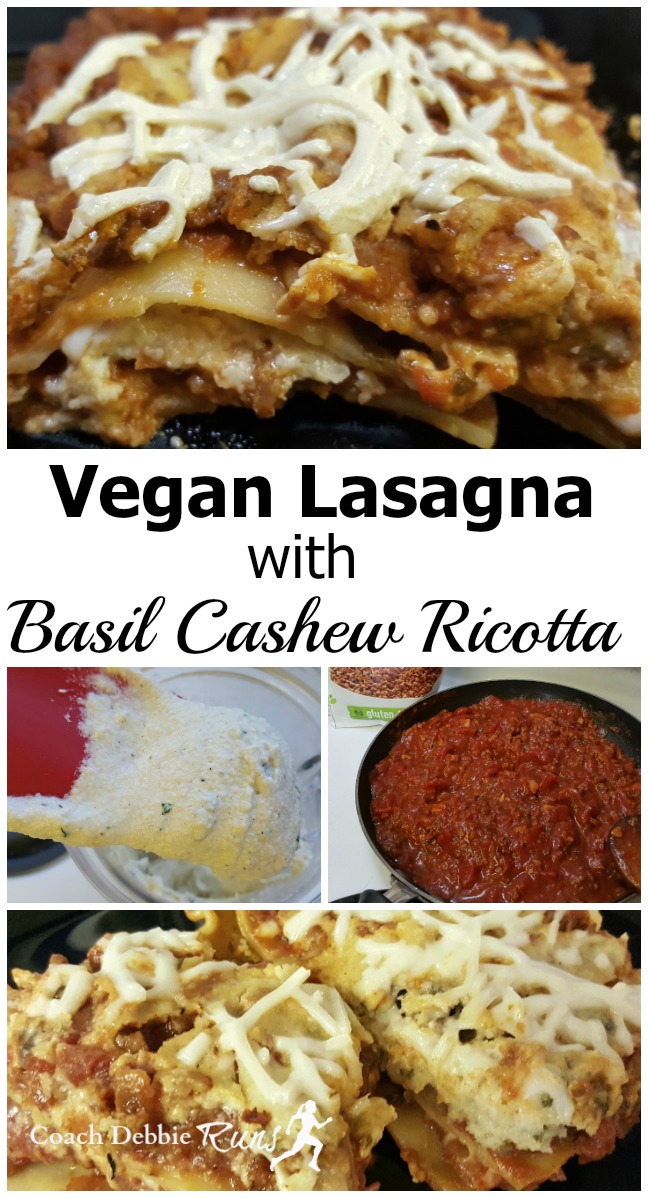 vegan cashew ricotta lasagna