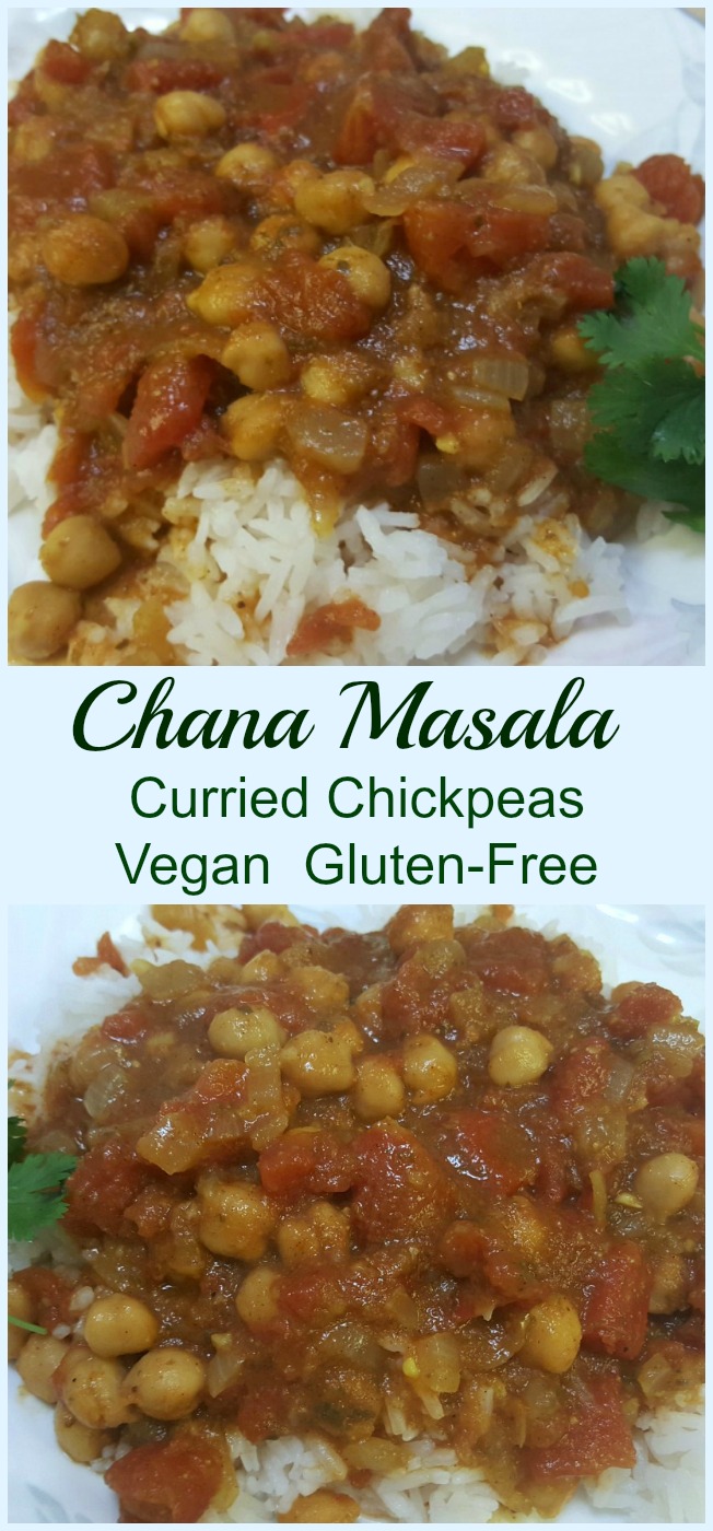 chana masala: quick and easy curried chickpeas