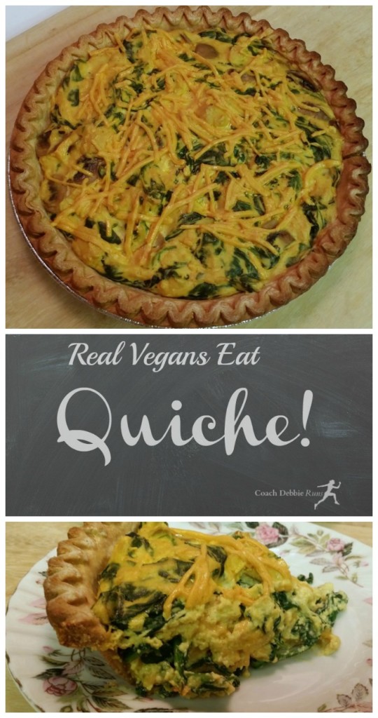 Another Take on Quiche. And the Race I didn't run.